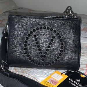 All black Kiki Rock Valentino Bag
